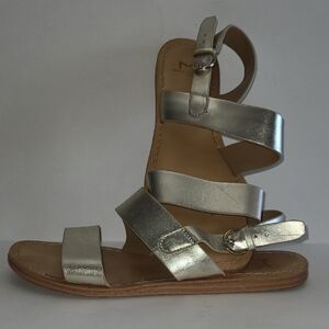 Marc Fisher Gold Sandals